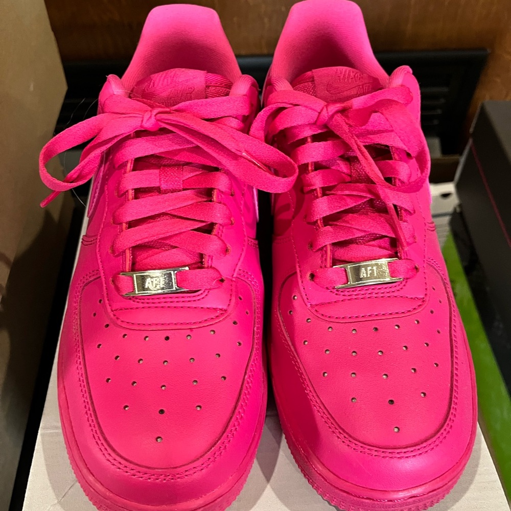 Nike Fireberry Pink Air Force 1